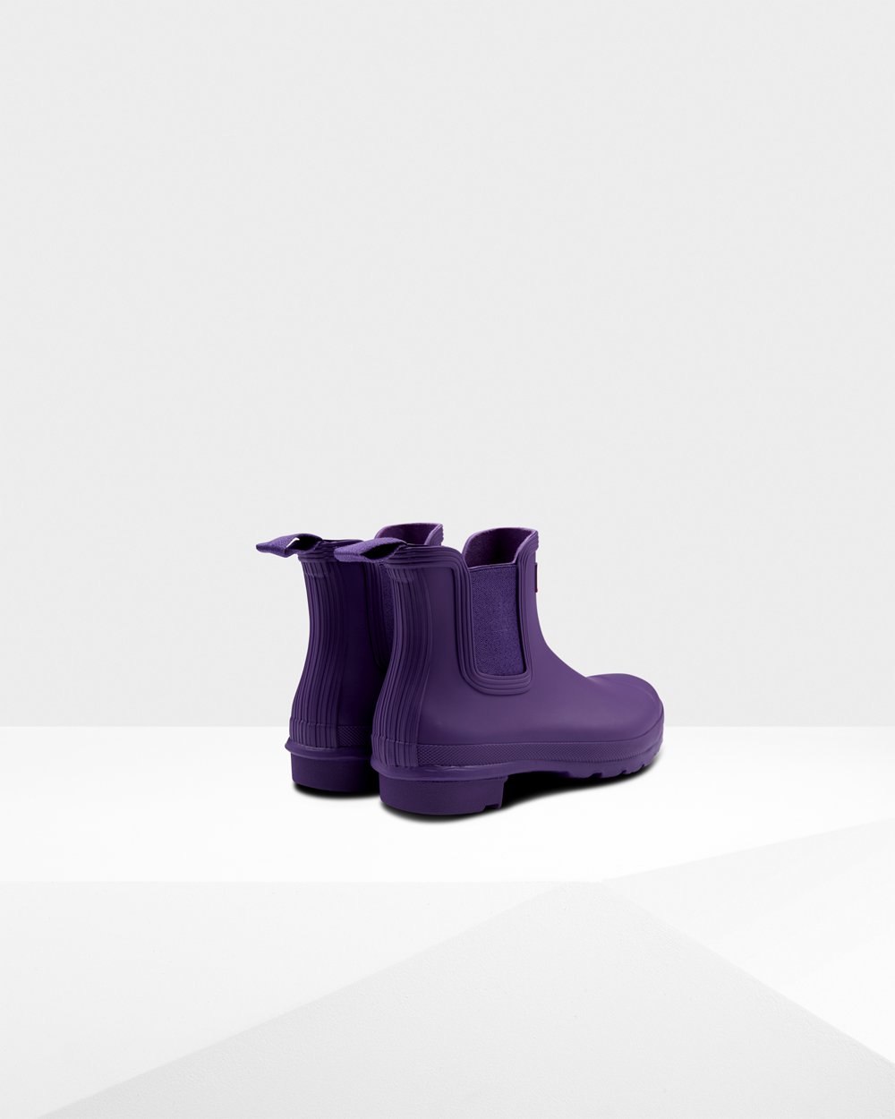 Botas Chelsea Hunter Mujer - Original - Azules Morados - HJSMWDO-45